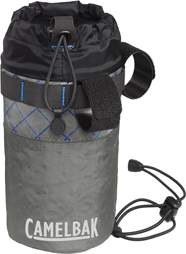 CamelBak M.U.L.E. Stem Pack, On Bike Storage with Secure Attachment, Easy Access Design, Fits Podium Bike Bottle, Wolf Grey