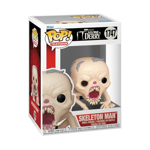 Funko Pop! TV: Welcome to Derry - Skeleton Man - IT - Collectable Vinyl Figure - Gift Idea - Official Merchandise - Toys for Kids & Adults - Horror Fans - Model Figure for Collectors and Display