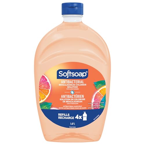 Softsoap Antibacterial Refill 50oz Crisp Clean Scent