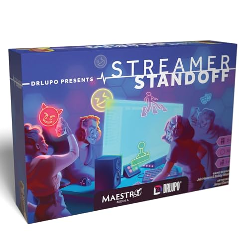 | Streamer Standoff | Strategy Board Game | Create Content, Build Your Channel & Race to 20M Subscribers | 2-5 Players | 25 Min | Ages 14+