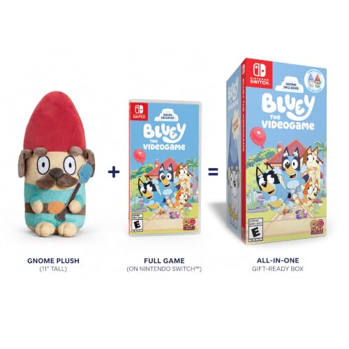 Bluey: The Videogame - Amazon Exclusive Plush Bundle - Nintendo Switch
