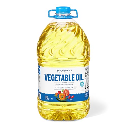 Amazon Grocery, Vegetable Oil, 128 Fl Oz