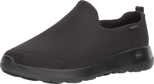 Skechers mens Go Walk Max-Athletic Air Mesh Slip on Walking Shoe,Black,9.5 EEE US