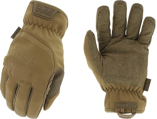 Mechanix Wear Tactical ColdWork FastFit - Insulated Winter Work Gloves for Cold Weather - Water-Resistant - Wind Barrier Material - Secure Fit - Touchscreen-Capable - Small - Coyote
