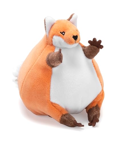 Wild Republic Flipkins Red Fox, Stuffed Animal, 5 Inches, Plush Toy, Fill is Spun Recycled Water Bottles