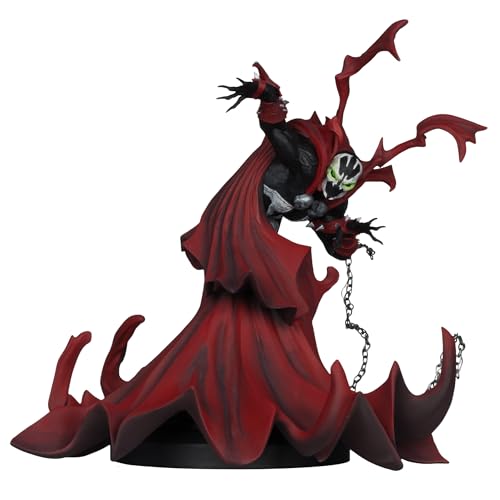 McFarlane Toys- Spawn Inspired by The Art of Greg Capullo (Black White & Red All Over) 1:10 Scale Resin Statue