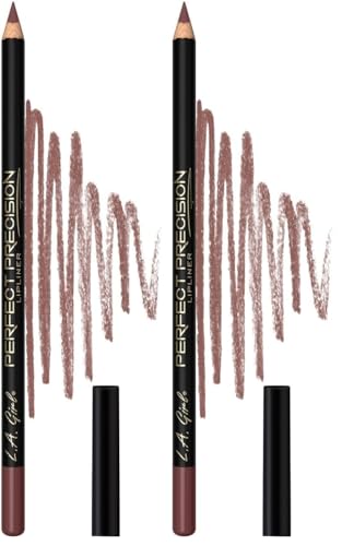 L.A. Girl Perfect Precision Lipliner, Blushing GP715 (Pack of 2)
