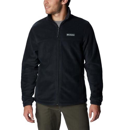 Columbia Men's Steens Mountain 2.0 Full Zip Fleece Jacket, Black, Large