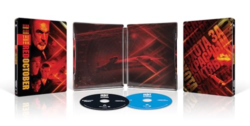 The Hunt For Red October (Limited Edition Steelbook Reprint) [4K UHD + BD + Digital]