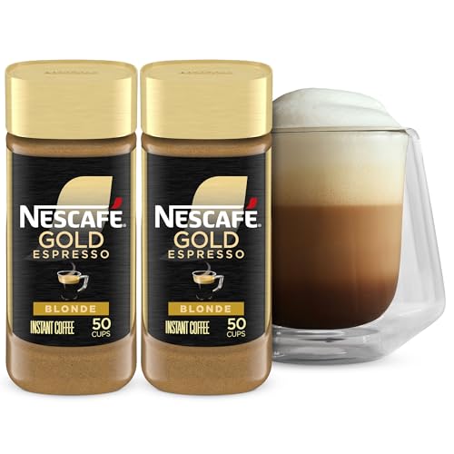 NESCAFÉ Gold Espresso Blonde, Instant Coffee, 2 Pack