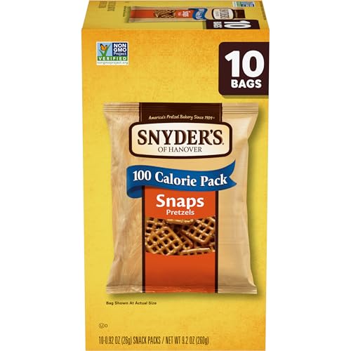 Snyder's of Hanover Snaps Pretzels, 10 Count 0.92 Oz
