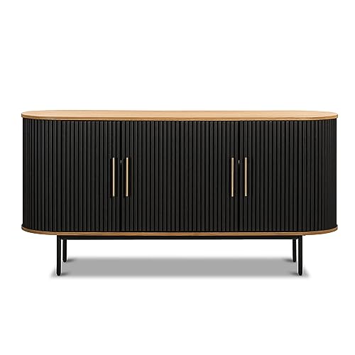 Poly & BARK Noir Sideboard in Black