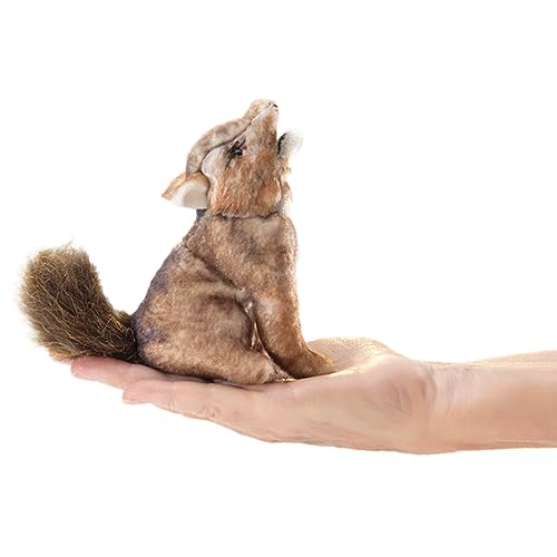 Folkmanis Mini Coyote Finger Puppet