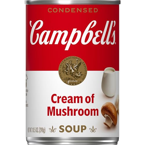 Campbell's Condensed Soup, Cream of Mushroom, 10.5 Ounce