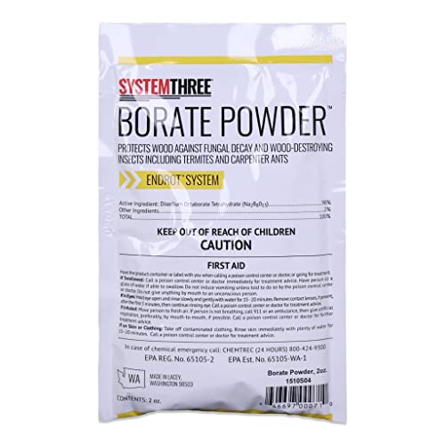System Three Resins 1510S04 System Three EndRot Borate Powder, White, 2 Oz.