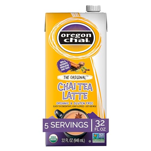 Oregon Chai Original Chai Concentrate, 32 Fluid Ounce (Pack of 1)