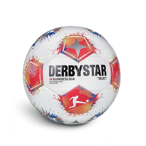 Derbystar Bundesliga Brillant APS v25 Soccer Ball, Size 5