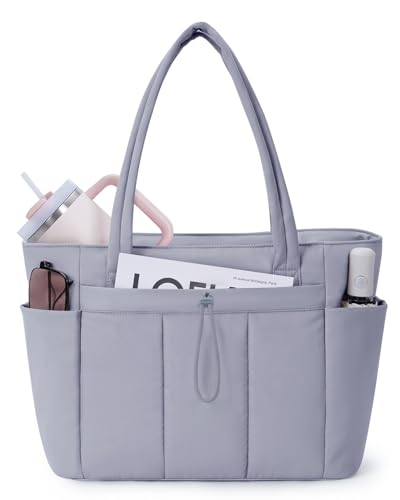 Wandering Nature Tote Bag for Women, Puffy Handbags for Work, Travel, Nurse