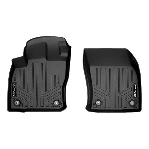 SMARTLINER Custom Fit Floor Mats 1st Row Liner Set Compatible with 2018-2024 Volkswagen Tiguan