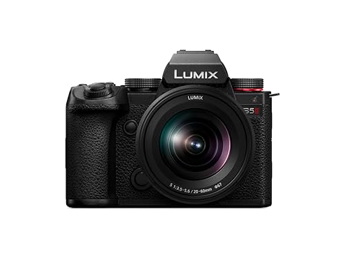 Panasonic LUMIX S5II Mirrorless Camera, 24.2MP Full-Frame with Phase Hybrid AF, New Active I.S. Technology, Unlimited 4:2:2 10-Bit Recording with 20-60mm F3.5-5.6 L Mount Lens, DC-S5M2KK9, Black-9