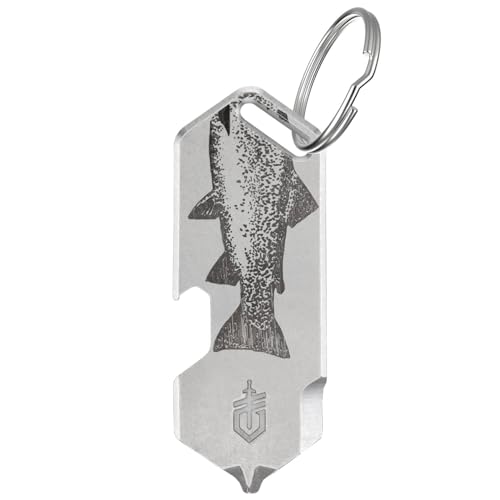 Gerber Gear Shard Keychain 3-in-1 Multitool, Clips to Pocket or Keychain with Bottle Opener, Package Opener, and Cross Driver, EDC Gear for Everyday Carry