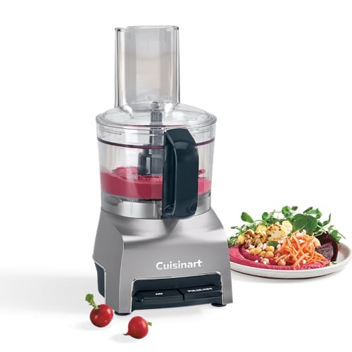 Cuisinart 5‑Cup Chop & Shred Food Processor, Compact Food Chopper, Easy‑Store Design, Silver FP-5