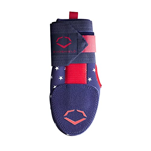 EvoShield Sliding Mitt - Navy/Scarlet/White, Right Hand