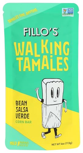 FILLOS Bean Salsa Verde Walking Tamales, 4 OZ