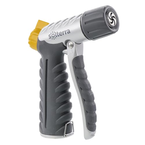 Solterra Adjustable Garden Hose Nozzle with Front Trigger