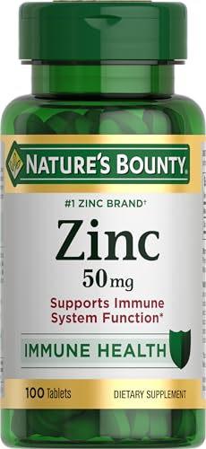 [SnS, AC] $2.26* | 100-Count 50mg Nature's Bounty Zinc Caplets at Amazon