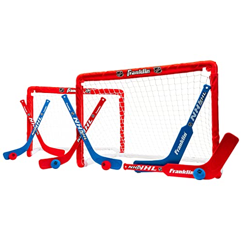 Franklin Sports NHL Mini Hockey Goal Set