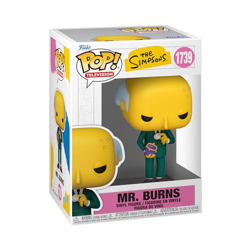 Funko Pop! TV: The Simpsons - Mr. Burns - Collectable Vinyl Figure - Gift Idea - Official Merchandise - Toys for Kids & Adults - TV Fans - Model Figure for Collectors and Display