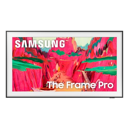 Samsung 75-Inch Class The Frame Pro LS03FW 4K Neo QLED Mini LED Smart TV (2025 Model) Slim Fit Wall Mount, Modern Frame Design, Wireless One Connect, NQ4 AI Gen3 Processor, Art Mode, Alexa Built-in