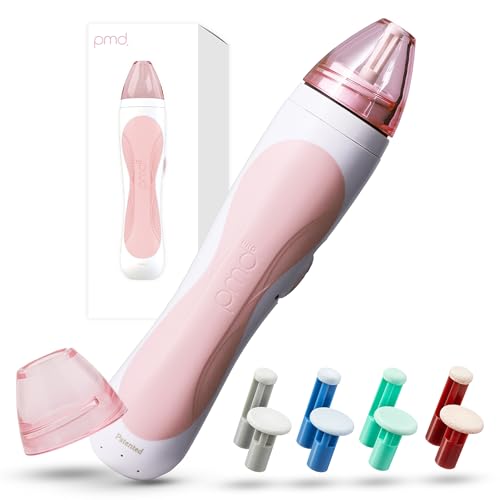 PMD Personal Microderm Pro - At-Home Microdermabrasion Machine with Kit for Face & Body -5 Piece set(Pack of 1), Blush