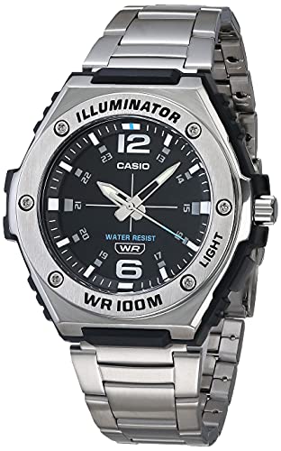Casio Illuminator Men's Quartz 100M Water Resistant 3-Year Battery Watch MWA100HD-1AV