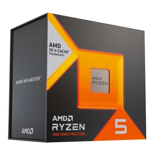 AMD Ryzen 5 7600X3D Raphael AM5 4.1GHz 6-Core Boxed Processor - Heatsink Not Included -100-100001721WOF