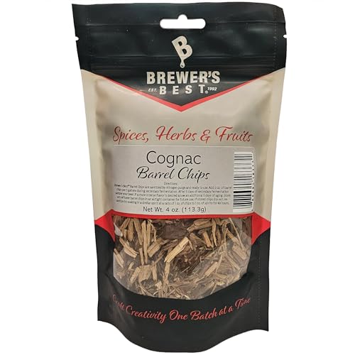 Brewer's Best Barrel Chips Cognac Barrel, 4 oz.