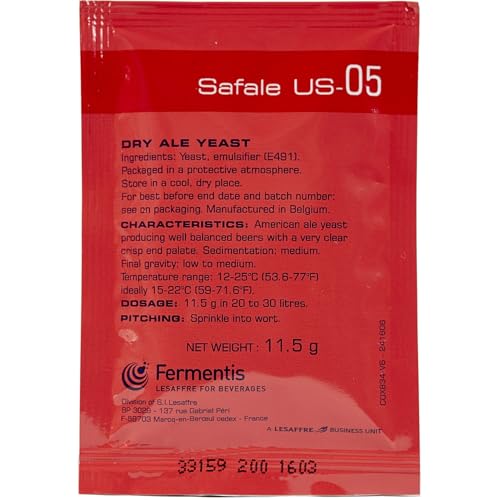 Fermentis DY26 Dry Yeast - Safale US-05 (11.5 g)