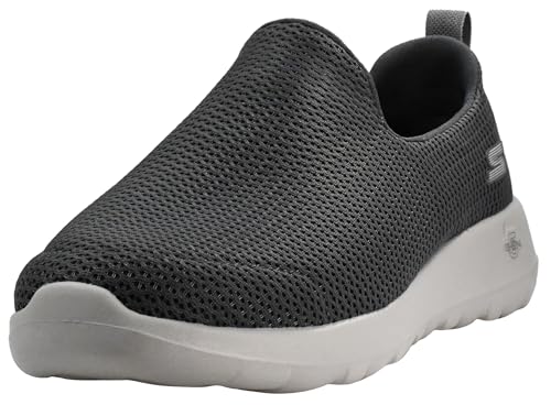 Skechers Men's Go Walk Max-Athletic Air Mesh Slip on Walkking Shoe Sneaker,Charcoal,7 M US