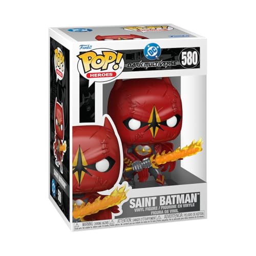 Funko Pop! Heroes: DC Dark Multiverse - Saint Batman - DC Comics - Collectable Vinyl Figure - Gift Idea - Official Merchandise - Toys for Kids & Adults - Comic Fans - for Collectors and Display