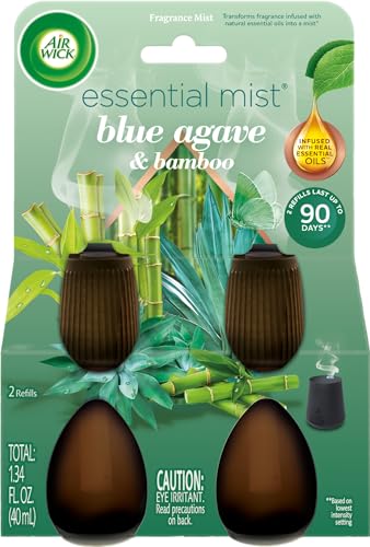 Air Wick Essential Mist Twin Refill Blue Agave & Bamboo 2 ct.