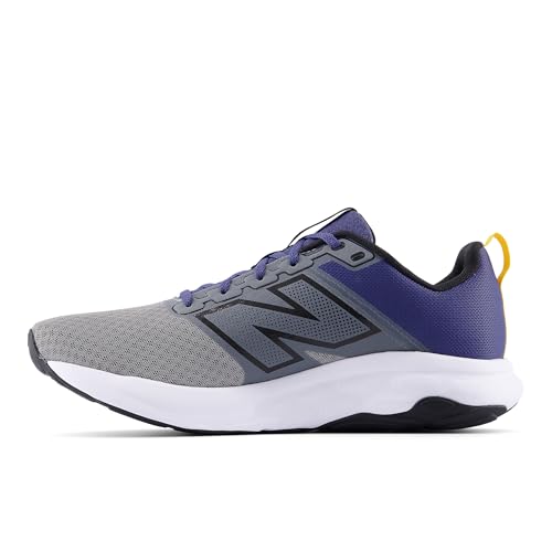 New Balance Men's 460 V4 Running Shoe, Slate Grey/Dream State/Black, 9 M