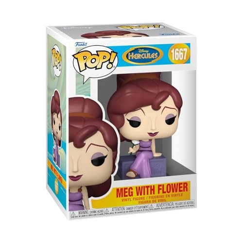 Funko Pop! Disney: Hercules - Meg with Flower - Collectable Vinyl Figure - Gift Idea - Official Merchandise - Toys for Kids & Adults - Disney Fans - Model Figure for Collectors and Display