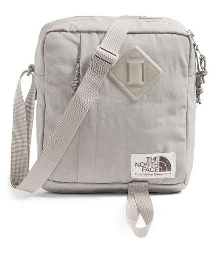 The North Face Berkeley Crossbody Bag | Adjustable Strap, Water-Repellent Finish, Internal Divider & External Pocket,Stone Slab,One Size