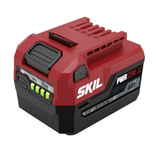 SKIL PWRCORE 12 4.0Ah 12V USB-C Battery-BY5040A-00