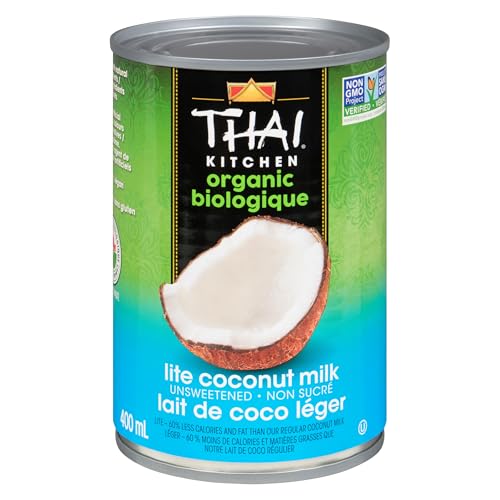 Thai Kitchen Organic Unsweetened Lite Coconut Milk, 13.66 fl oz