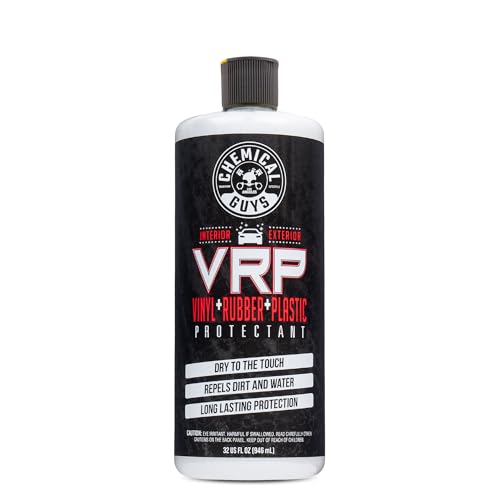 Chemical Guys VRP Vinyl, Rubber, and Plastic Dressing - Tire Dressing, Non-Greasy, Dry-to-the-Touch Shine for Tires, Trim, and More, Safe for Cars, Trucks, SUVs, RVs & More - 32 oz