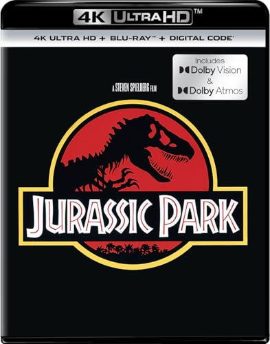 Jurassic Park - 4K Ultra HD + Blu-ray + Digital (Dolby Vision + Dolby Atmos Version)
