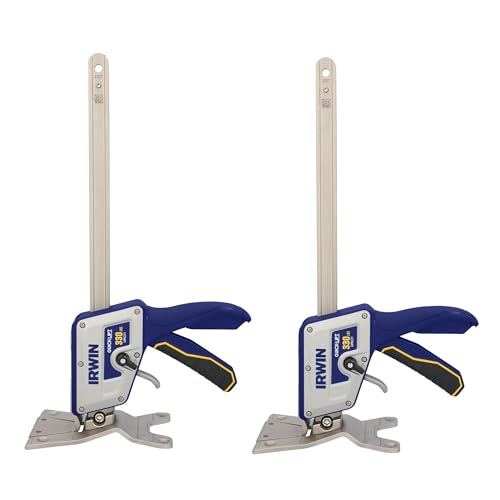 IRWIN Quick-Lift Construction Jacks, Hand Lifting Jack Tool, Multifunctional, Lift up to 10" and Capacity 330 lbs, Pack of 2 (IRHT83100-2)