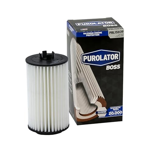 Purolator PBL15839 PurolatorBOSS Maximum Engine Protection Cartridge Oil Filter Compatible With Chevrolet Cruze, Chevrolet Trax, Buick Encore, Chevrolet Colorado, Chevrolet Sonic and GMC Canyon